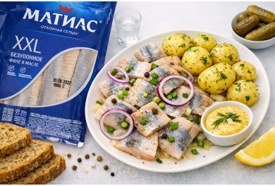 Original Herring Fillet Matias, 500g