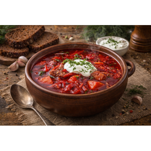 Red borscht (Fully Cooked & Ready to Eat)
