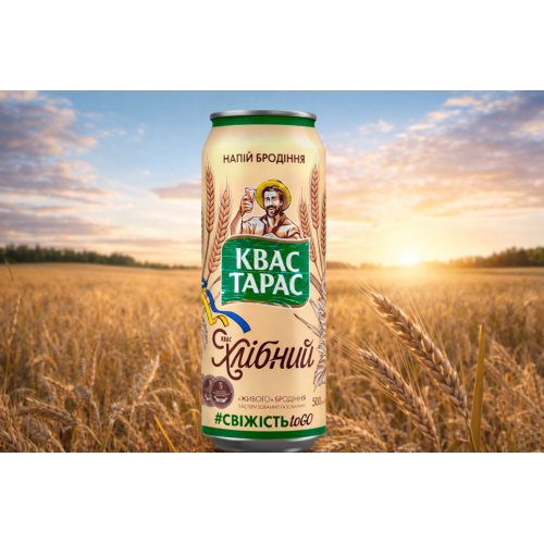 Kvas Taras Khlibny (Bread Kvas), 0.5 L