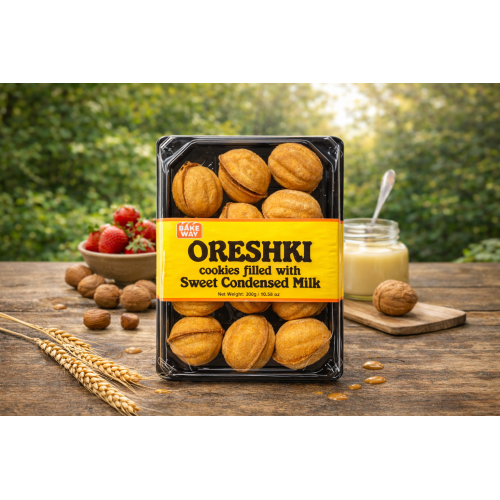 Oreshki Cookies with Sweet Condensed Milk, 300 g