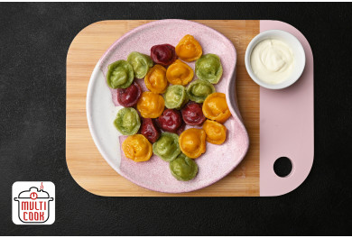 Children’s chicken pelmeni (dumplings)