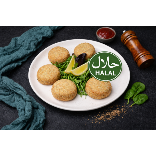 Halal Fish cutlets – Juicy Fish Patties with Pork Lard