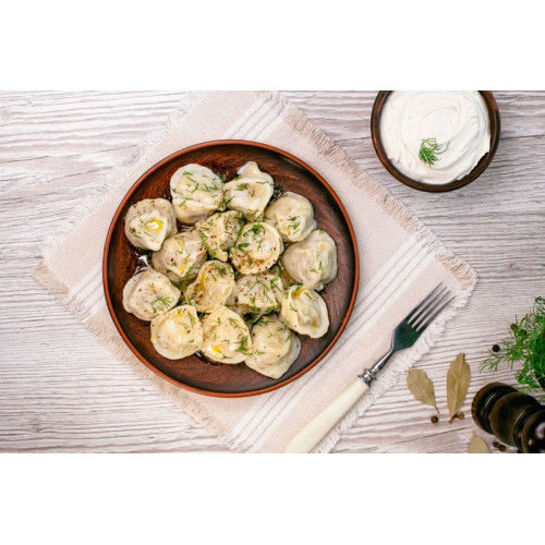 Three Meats Pelmeni (Meat Dumplings)
