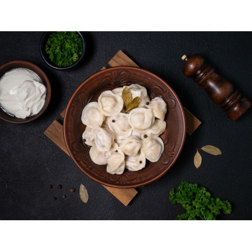 Veal Pelmeni (Meat Dumplings)
