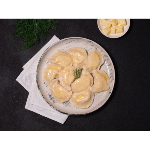 Potato Pierogy with Butter (Varenyky)
