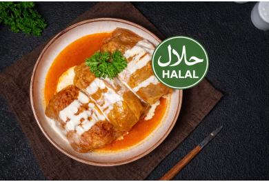 HALAL Beef cabbage rolls