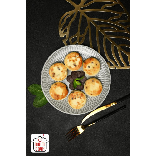 Syrnyky (Cheese Pancakes) with Chocolate Chips